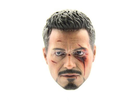 Iron Man 3 - Tony Stark - Head Sculpt w/Robert Downey Jr Likeness