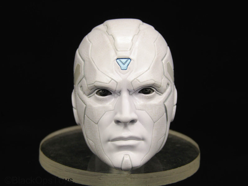 Load image into Gallery viewer, Wandavision - White Vision - White Light Up Head Sculpt w/Beam
