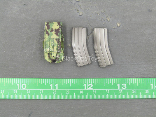 US NSWDG - AOR2 Magazine Pouch w/Magazines (x2)