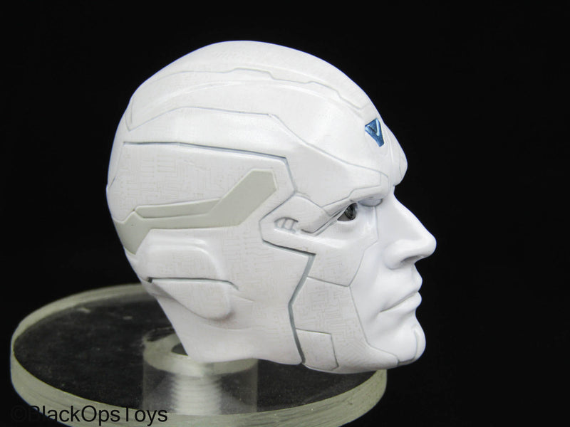 Load image into Gallery viewer, Wandavision - White Vision - White Light Up Head Sculpt w/Beam

