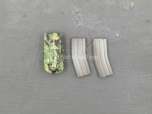 US NSWDG - AOR2 Magazine Pouch w/Magazines (x2)