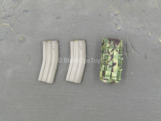 US NSWDG - AOR2 Magazine Pouch w/Magazines (x2)