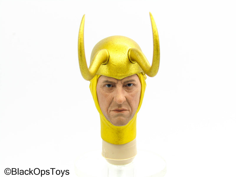 Load image into Gallery viewer, Classic Loki - Male Head Sculpt w/Swappable Face &amp; Helmet
