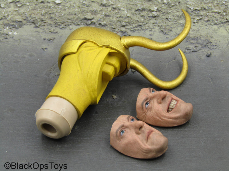 Load image into Gallery viewer, Classic Loki - Male Head Sculpt w/Swappable Face &amp; Helmet
