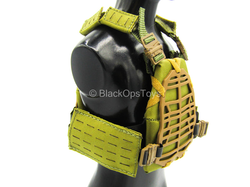 Load image into Gallery viewer, S.A.D. Low Profile - Tan Plate Carrier Vest
