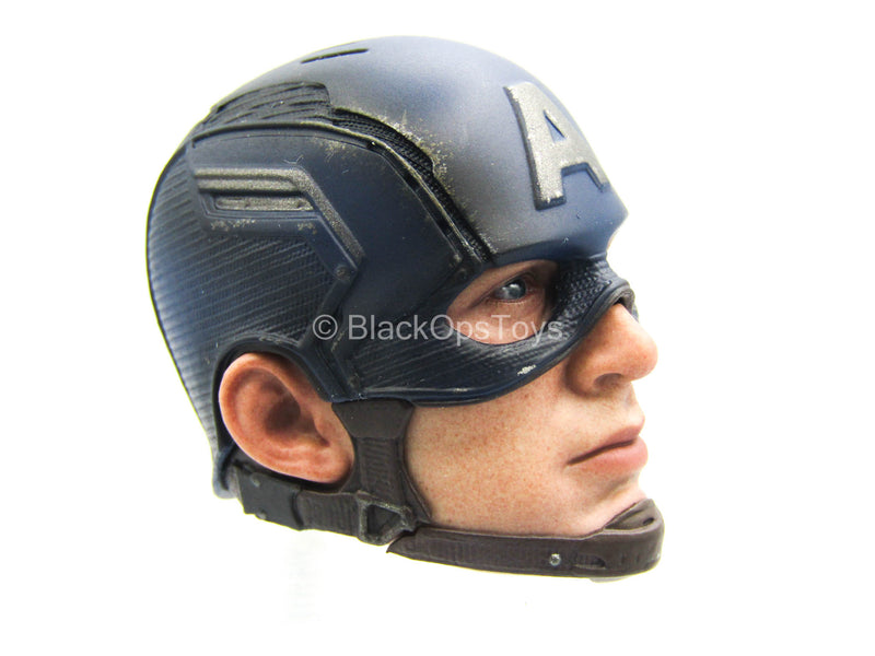 Load image into Gallery viewer, Endgame - Captain America - Male Helmeted Head Sculpt Set

