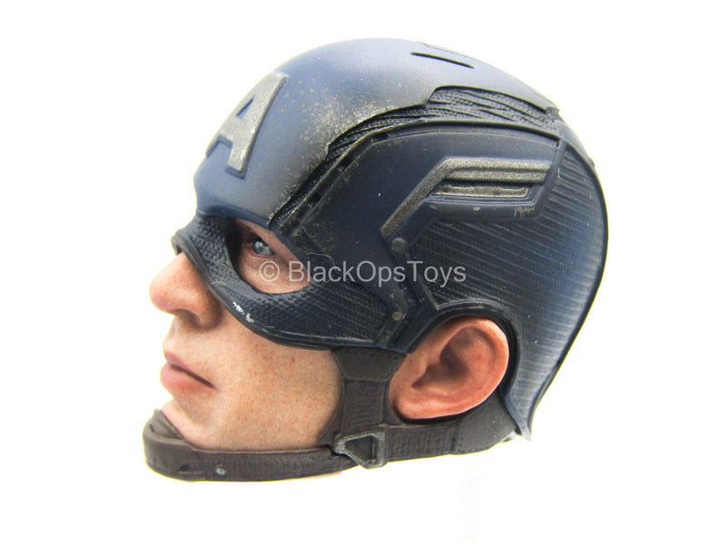 Load image into Gallery viewer, Endgame - Captain America - Male Helmeted Head Sculpt Set
