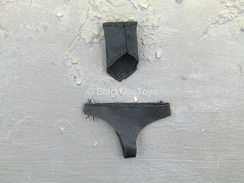 Load image into Gallery viewer, Female Assassin Outfit - Black Underwear w/Mask
