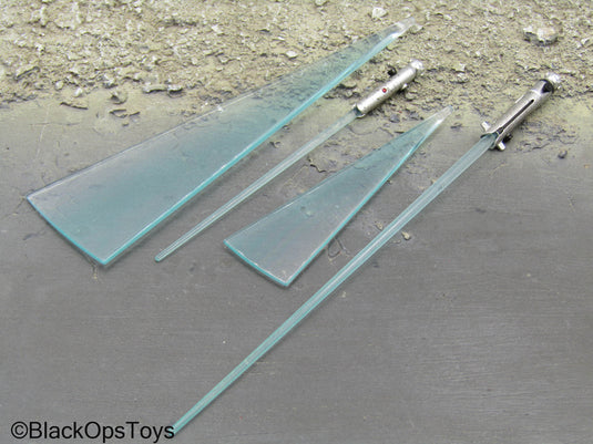 Star Wars Clone Wars Ahsoka Tano - Blue Lightsaber Set w/Blue Blades