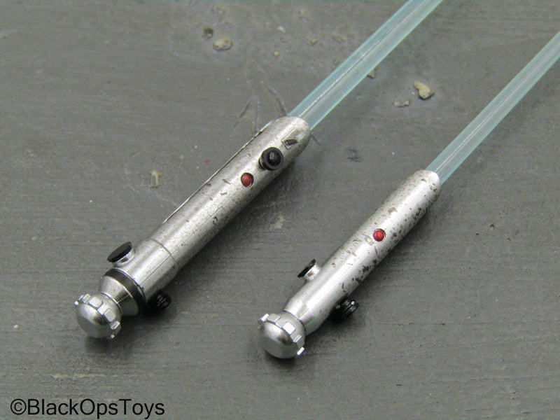 Load image into Gallery viewer, Star Wars Clone Wars Ahsoka Tano - Blue Lightsaber Set w/Blue Blades
