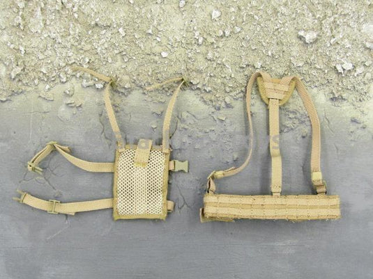 US Army 10th SFG Special Forces Coyote Tan Battle Belt Set