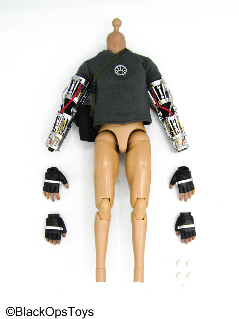 Load image into Gallery viewer, Tony Stark Mech Test Suit - Light Up Body w/Arc Reactor Chest &amp; Pulsar Hands
