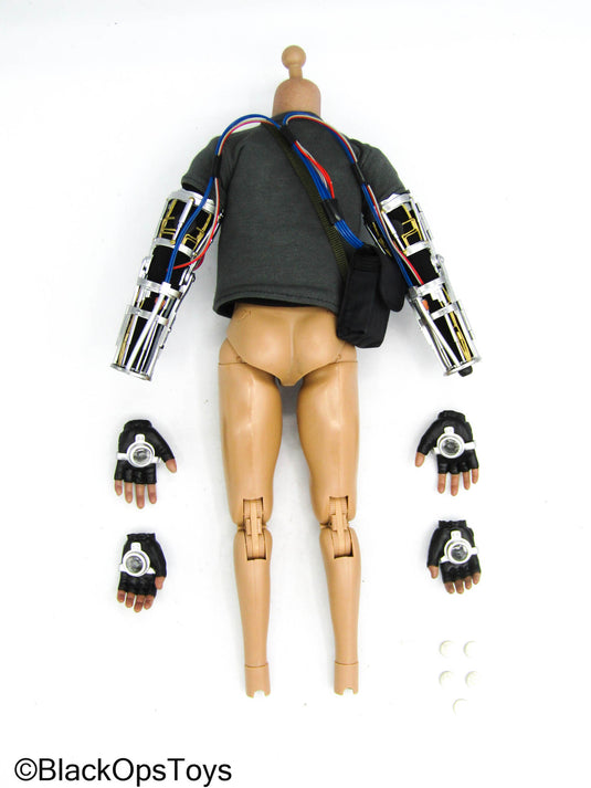 Tony Stark Mech Test Suit - Light Up Body w/Arc Reactor Chest & Pulsar Hands