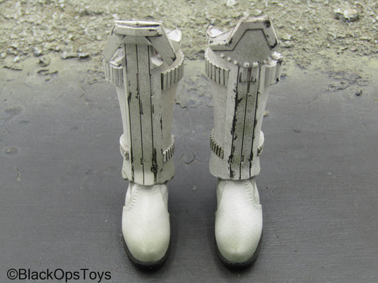 Star Wars Tank Commander - White Boots w/Shin Guards (Peg Type)