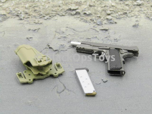 Soldier Story US Army 10th SFG Special Forces Pistol & Holster Set