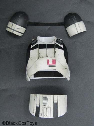 Star Wars Tank Commander - White & Black Chest Armor Set