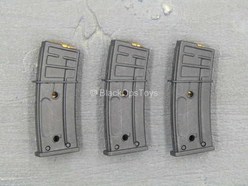 German HK G-36 Assault Rifle Set - Black G-36 Rifle Magazine (x3)