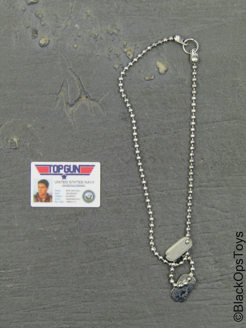 Load image into Gallery viewer, Maverick - Dog Tags w/ID Card
