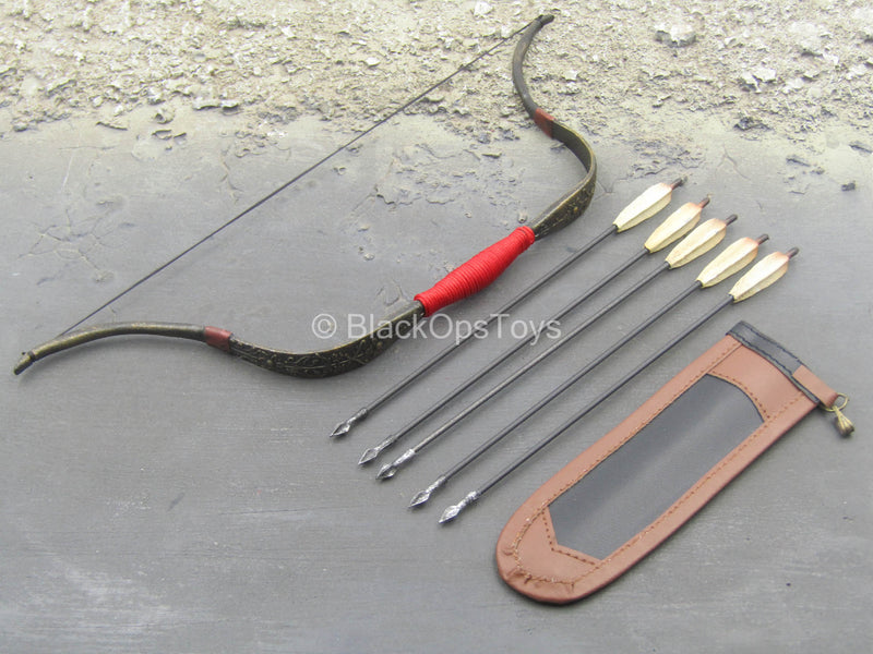 Load image into Gallery viewer, Persian Empire - Bowman - METAL Bow &amp; Arrows w/Quiver
