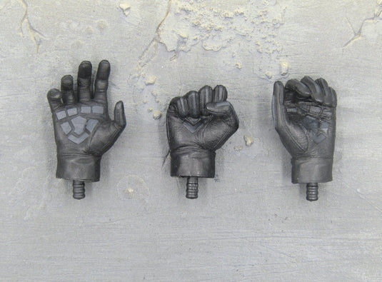 GHOST RIDER - Black Gloved Right Hand Set (x3)
