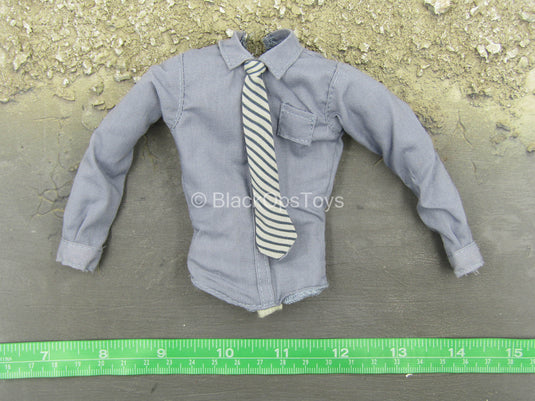 X-Files - Dark Blue Suit Set & Badge w/Metal Clip