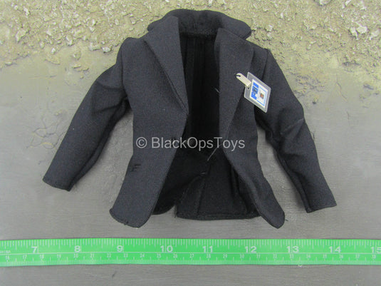 X-Files - Dark Blue Suit Set & Badge w/Metal Clip