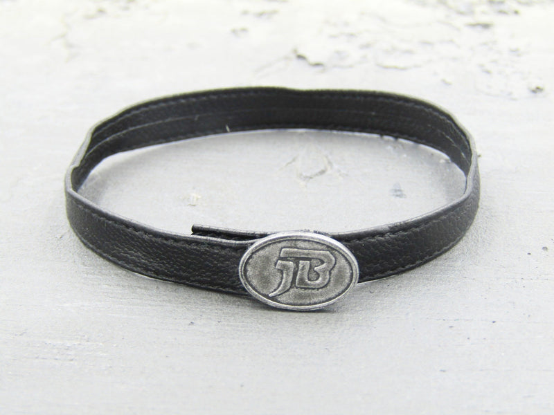 Load image into Gallery viewer, GHOST RIDER - Black Belt w/&quot;JB&quot; Buckle
