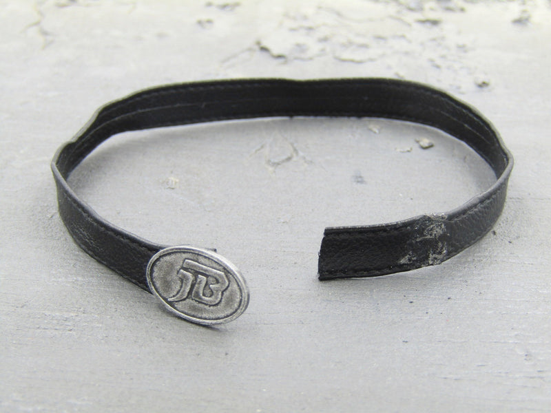 Load image into Gallery viewer, GHOST RIDER - Black Belt w/&quot;JB&quot; Buckle
