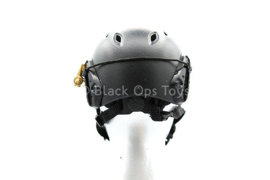 U.S. Navy Seal - Boarding Unit - Black FAST Helmet w/Light