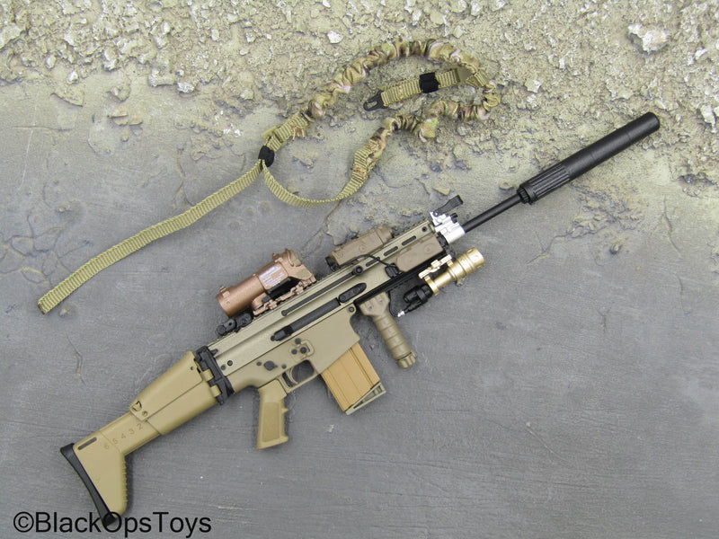 Load image into Gallery viewer, U.S. Army Special Forces - Tan MK17 Rifle Set
