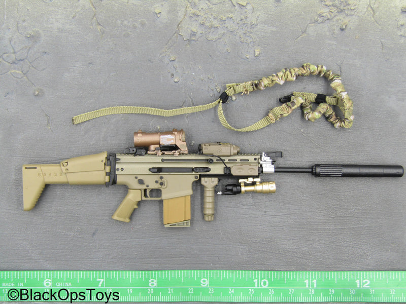 Load image into Gallery viewer, U.S. Army Special Forces - Tan MK17 Rifle Set
