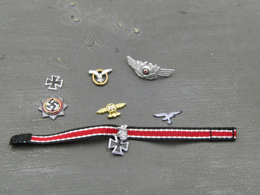 WWII - Luftwaffe Fighter Ace - Blue Military Uniform Set