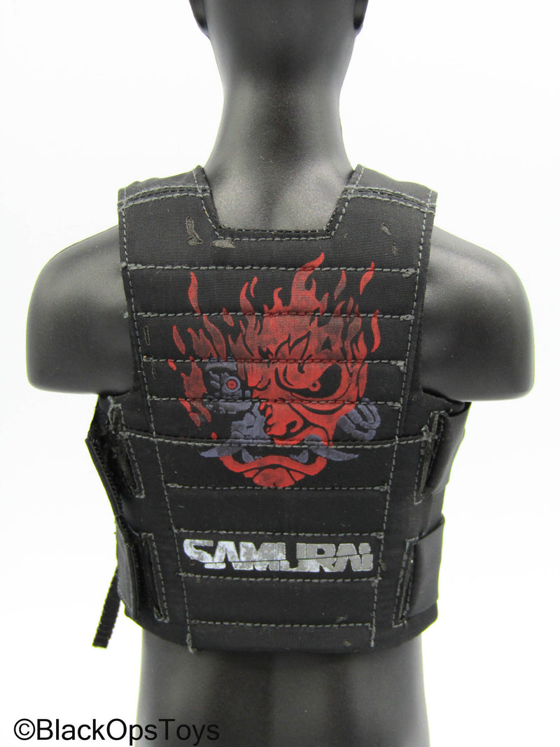 Load image into Gallery viewer, Cyberpunk 2077 - Johnny Silverhand - Black Combat Vest
