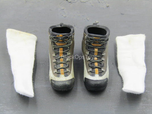 Special Duties Unit - Brown Combat Boots (Peg Type)