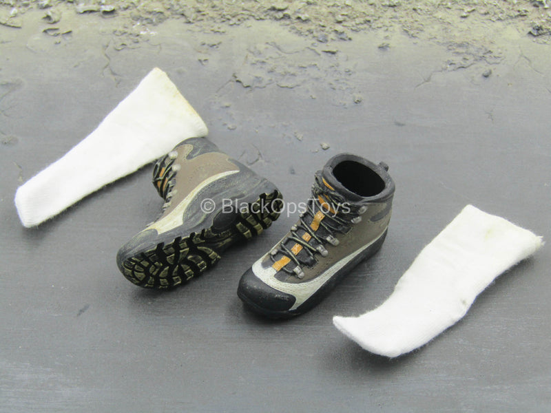 Load image into Gallery viewer, Special Duties Unit - Brown Combat Boots (Peg Type)
