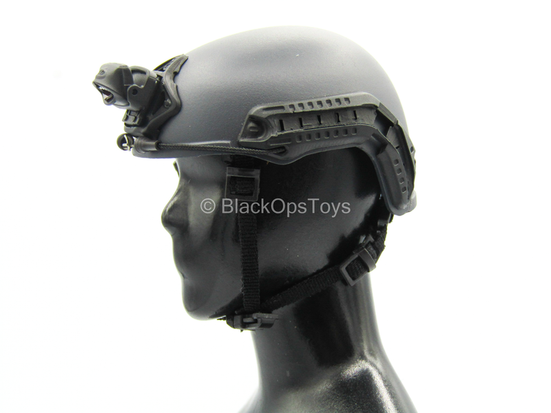 Load image into Gallery viewer, British - Street MPS - Grey FAST Helmet w/Light Set
