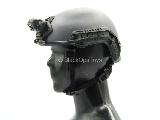 British - Street MPS - Grey FAST Helmet w/Light Set