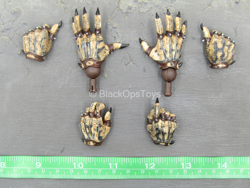 Load image into Gallery viewer, Predator 2 - Elder Predator - Male Yautja Hand Set
