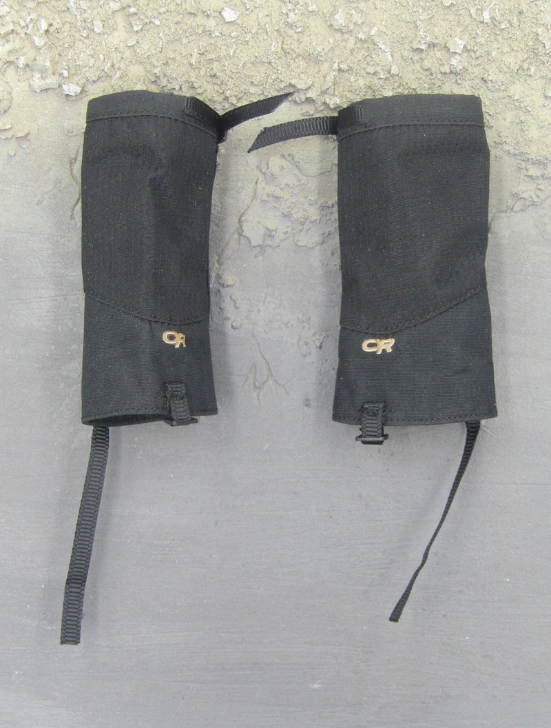 Load image into Gallery viewer, Dark Climber - Black Leg Gaiters
