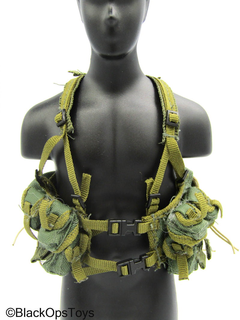 Load image into Gallery viewer, Special Duties Water Team - Green Utility Vest w/Pouches
