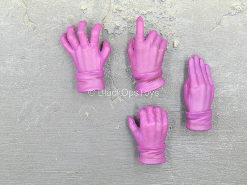 Load image into Gallery viewer, Batman Ninja - Lord Joker - Purple Gloved Hand Set (x4)
