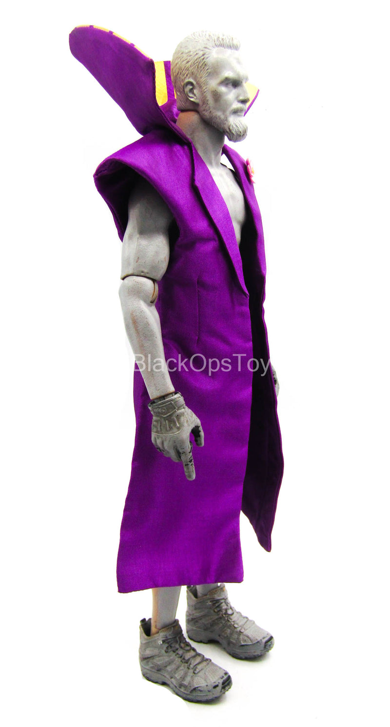 Load image into Gallery viewer, Batman Ninja - Lord Joker - Purple Sleeveless Jacket
