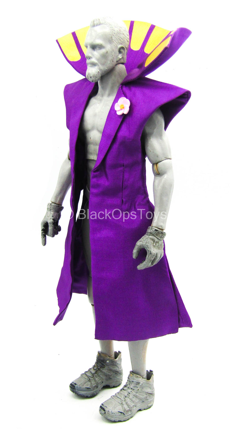 Load image into Gallery viewer, Batman Ninja - Lord Joker - Purple Sleeveless Jacket
