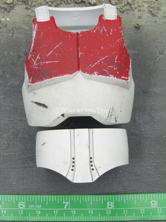 Star Wars - Coruscant Guard - Red & White Weathered Armor