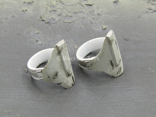 Star Wars - Coruscant Guard - White Weathered Knee Pads