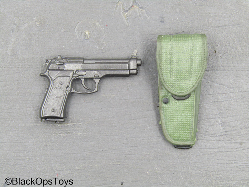 Load image into Gallery viewer, M9 Pistol w/Green Holster
