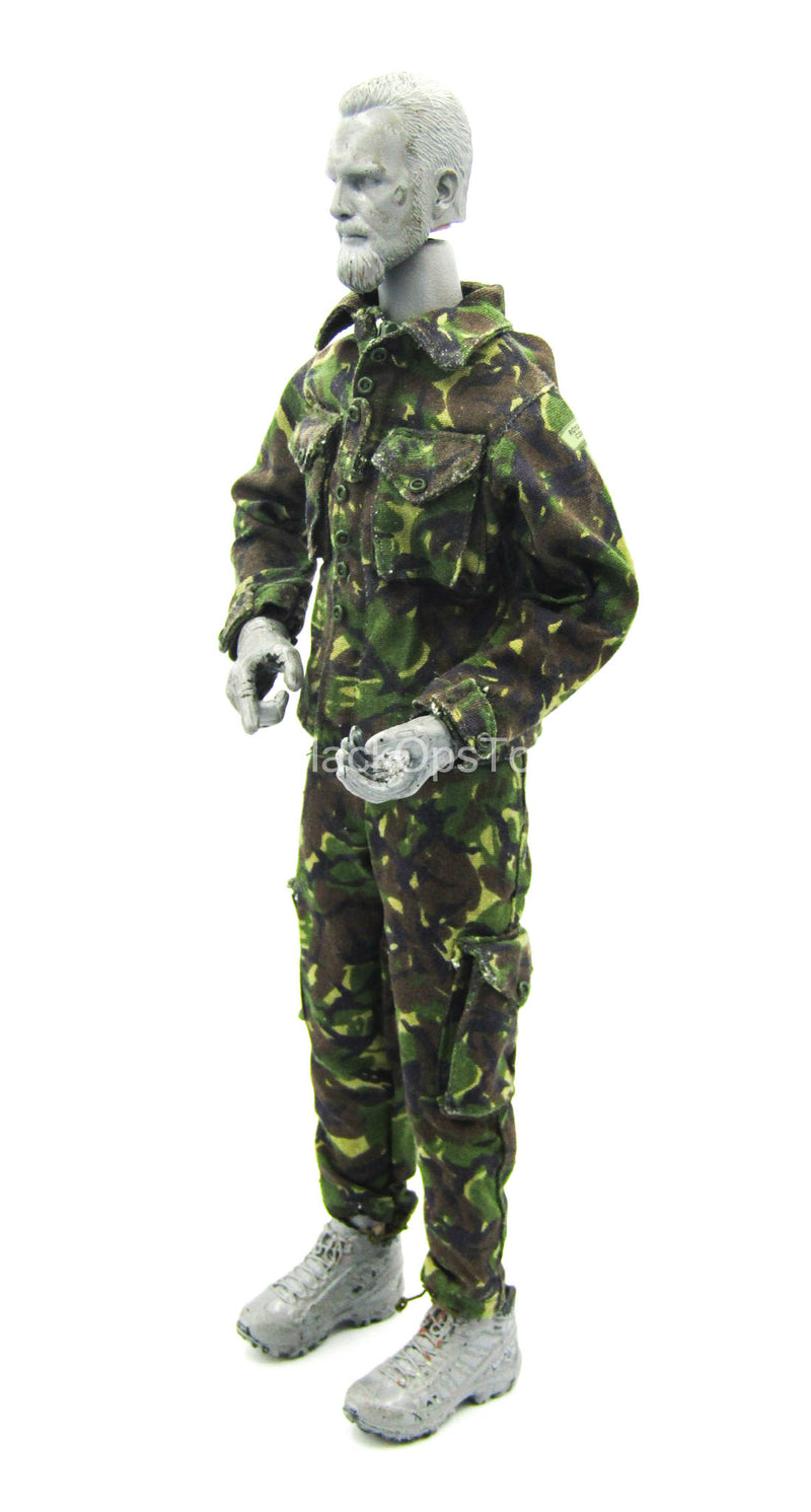 Load image into Gallery viewer, British Royal Marines Commando - Woodland Combat Uniform Set
