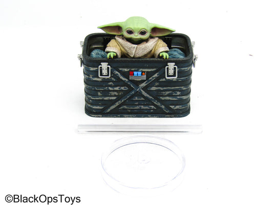 Star Wars Grogu - Grogu w/Crate & Stand