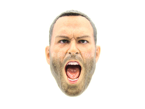300 - Themistokles - Male Head Sculpt w/Yelling Expression