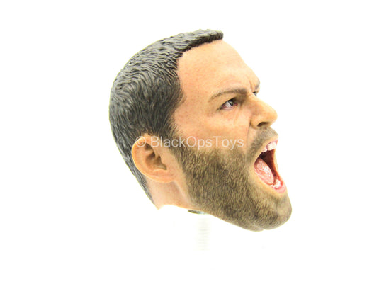 300 - Themistokles - Male Head Sculpt w/Yelling Expression